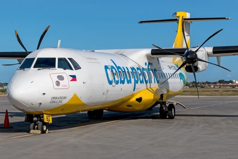 CebGo Cebu Pacific ATR 72 RP C7282