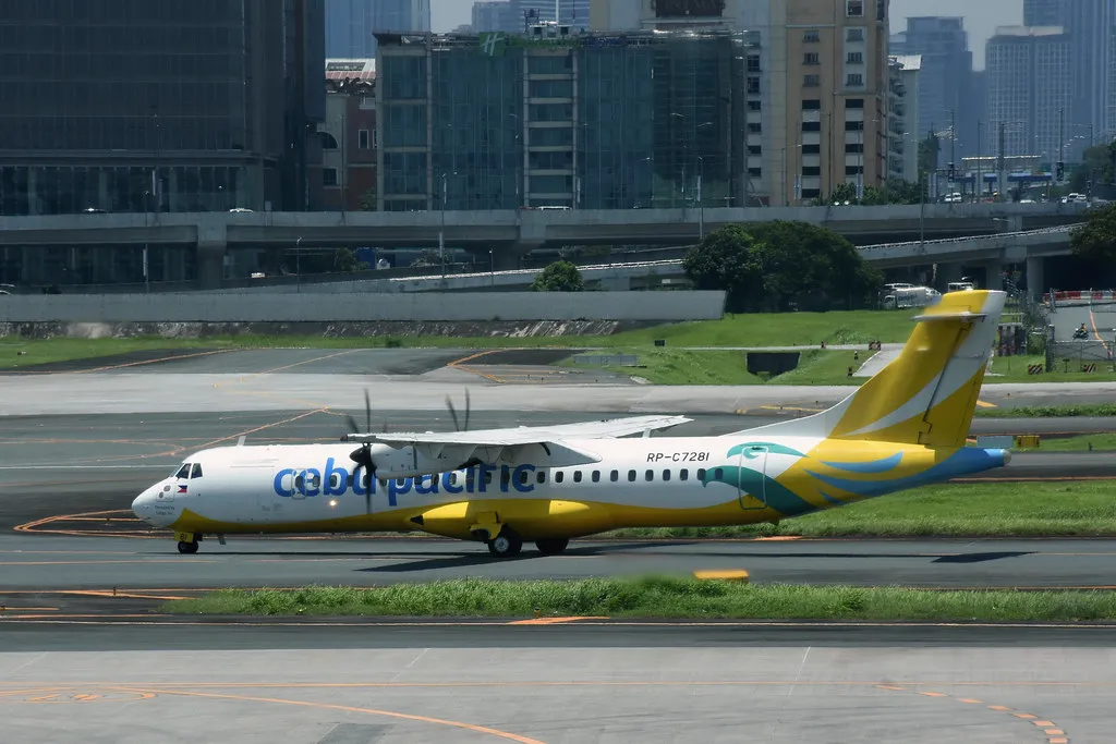 CebGo Cebu Pacific RP C7281 ATR 72