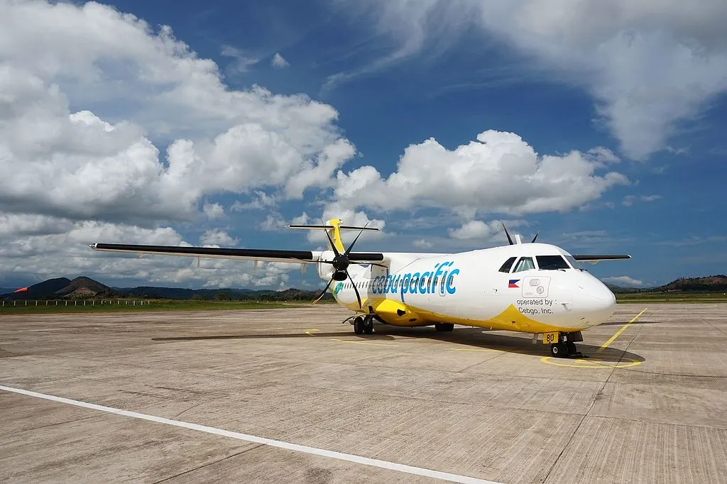 Cebu Pacific CebGo ATR 72 600 RP C7280 at Busuanga Airport