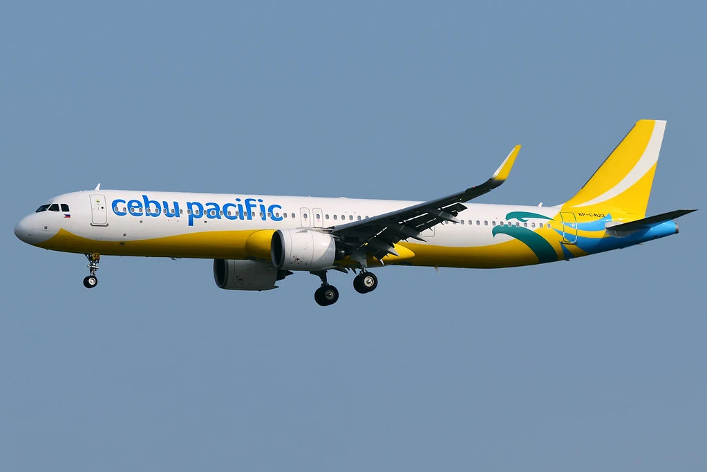 Cebu Pacific RP C4122 Airbus A321neo at Changi Airport