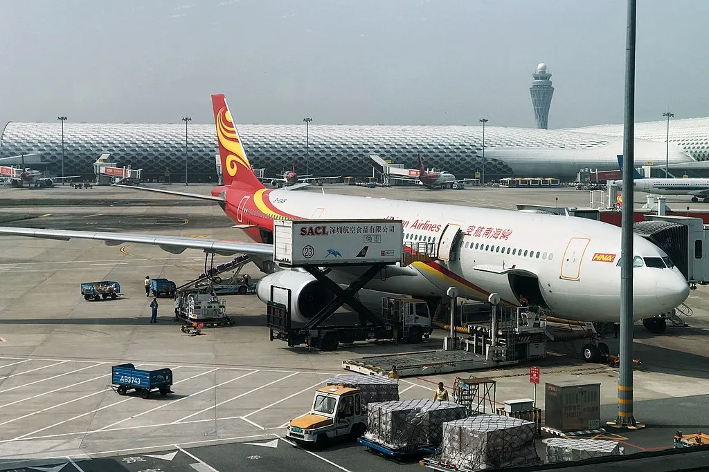 Hainan Airlines Fleet Airbus A330 300 B 1048 at Shenzhen Baoan International Airport