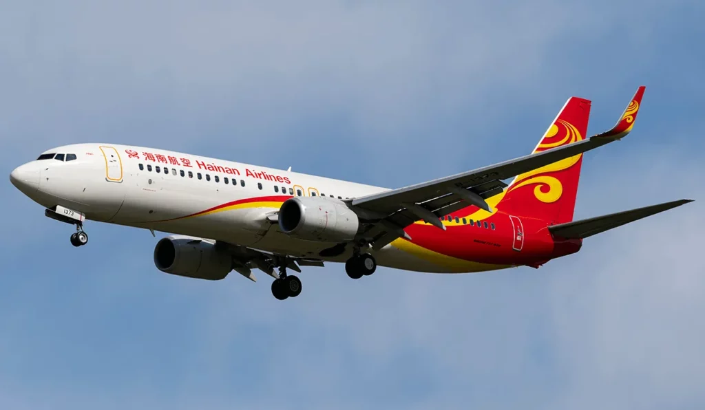 Hainan Airlines Fleet Boeing 737 800 B 1373