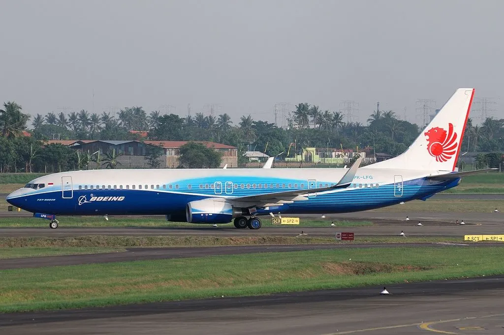 Lion Air Boeing 737 9GPER PK LFG at Soekarno Hatta International Airport