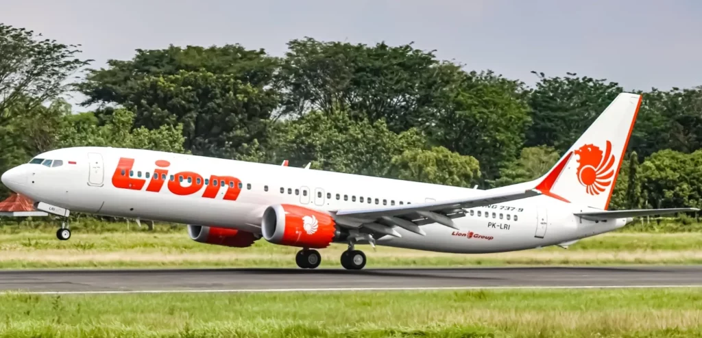 Lion Air PK LRI Boeing 737 Max 9