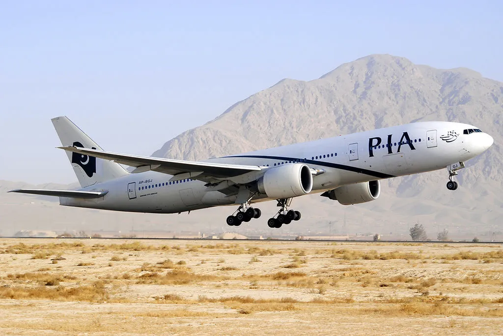 PIA Pakistan International Airlines Fleet AP BGJ Boeing 777 240ER