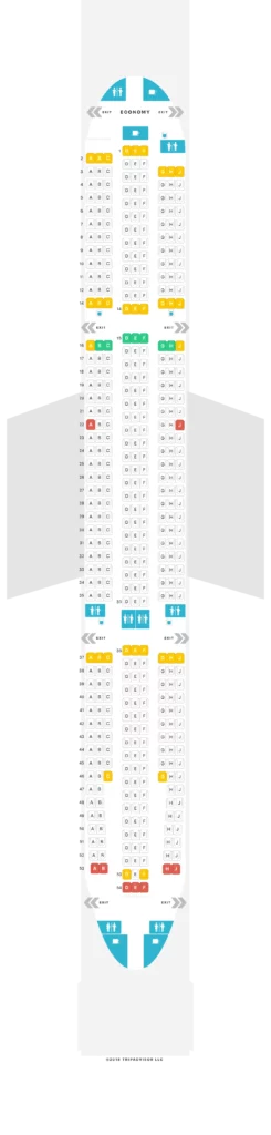 Seatmap and Seating Chart Cebu Pacific Airbus A330 300