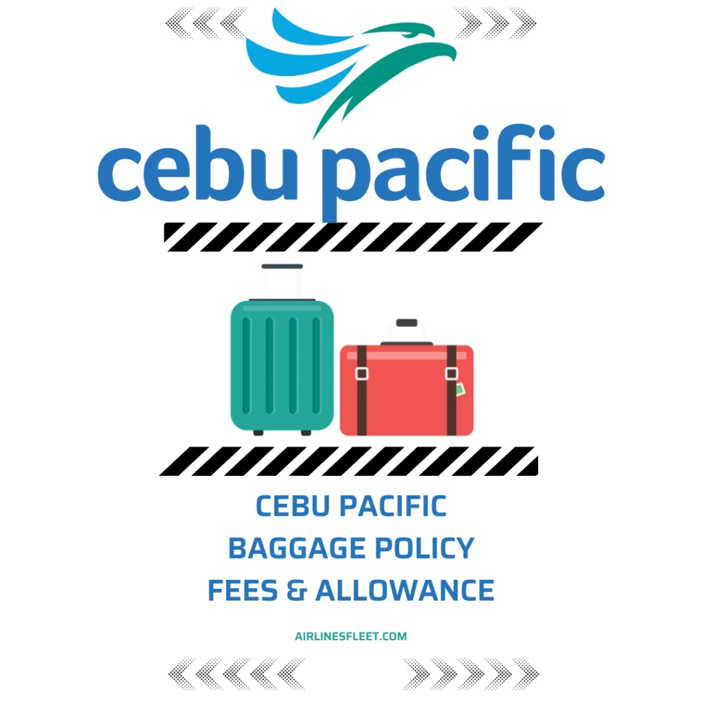 Cebu Pacific Baggage Policy Fees Allowance