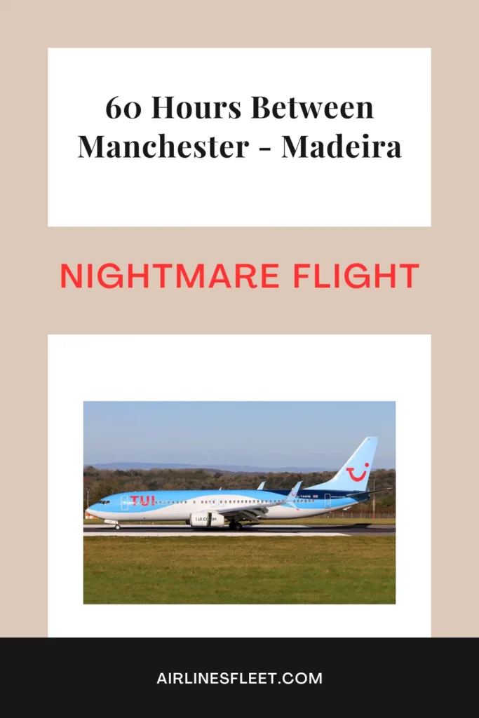 TUI Flight Manchester Madeira Diverted